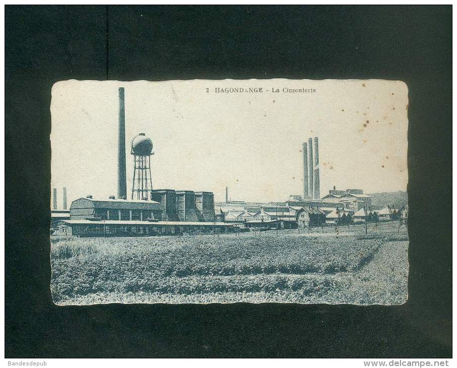 Hagondange (Moselle 57) - La Cimenterie ( Ed. Ch. Fischer )