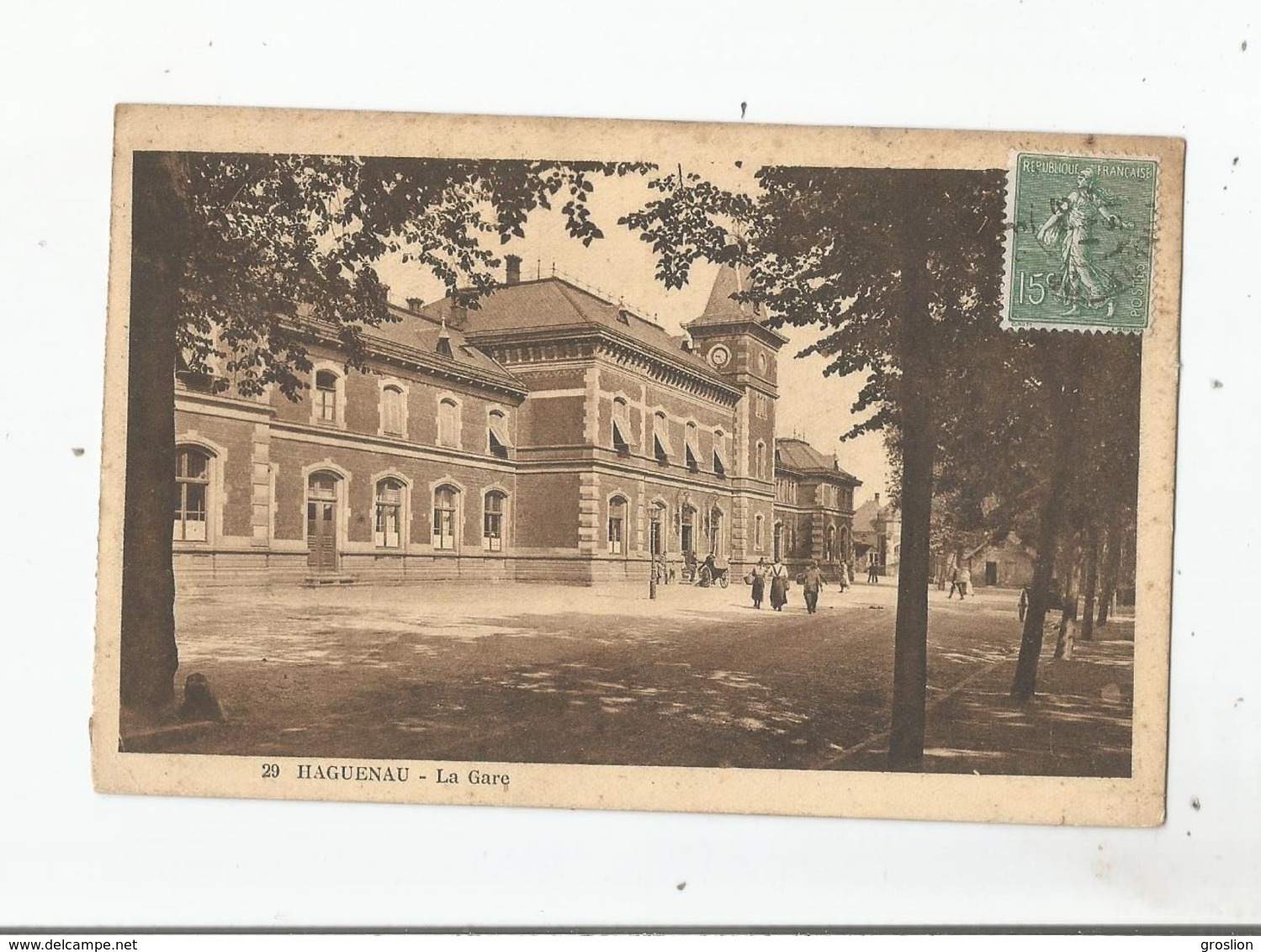 HAGUENAU (BAS RHIN) 29 LA GARE