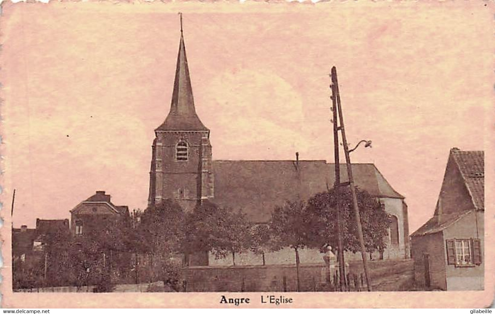 Hainaut - Honnelles - ANGRE - eglise St Martin