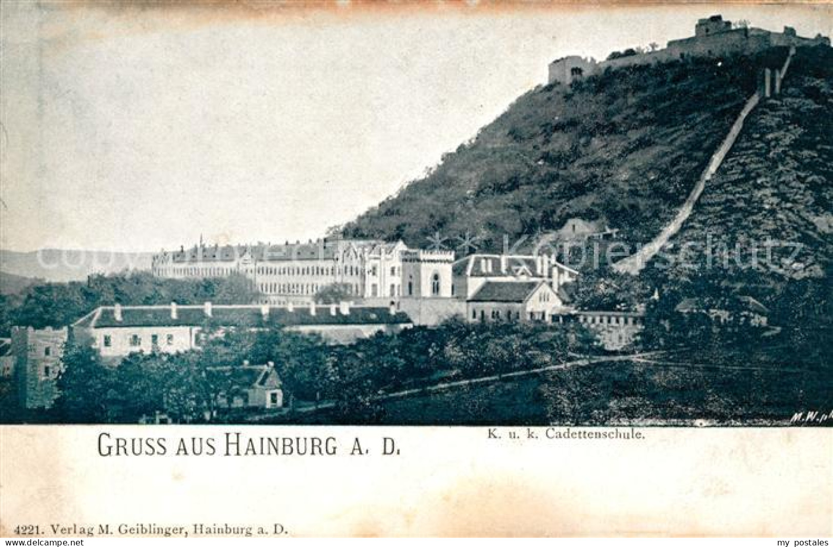 Hainburg Donau K. und K. Cadettenschule