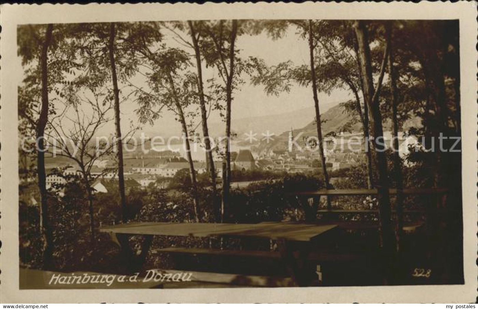 Hainburg Donau Ortsblick