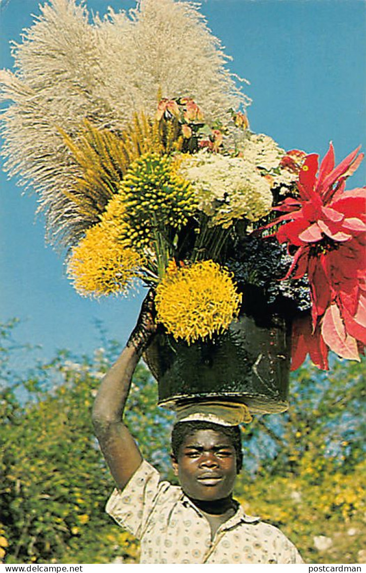 Haïti - Vendeuse de fleurs - Ed. Wally Turnbull