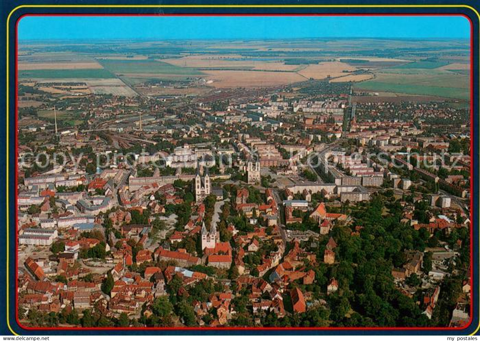 Halberstadt Fliegeraufnahme