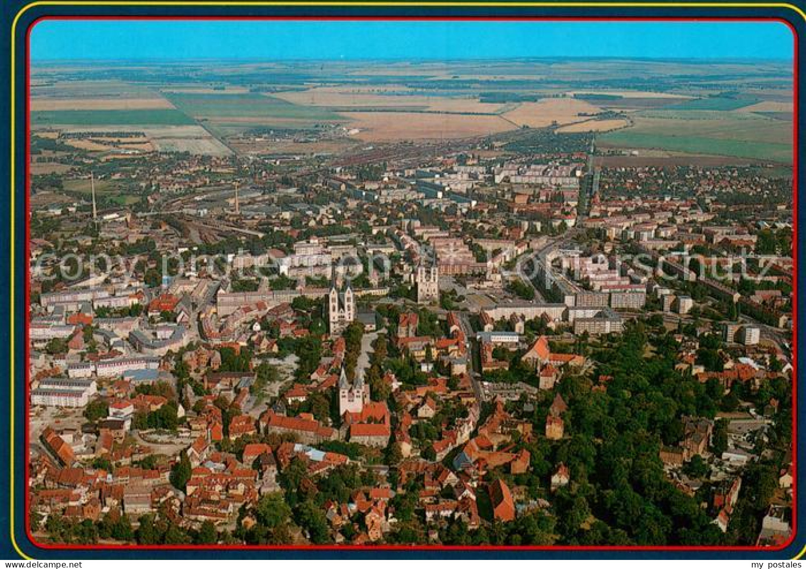 Halberstadt Fliegeraufnahme