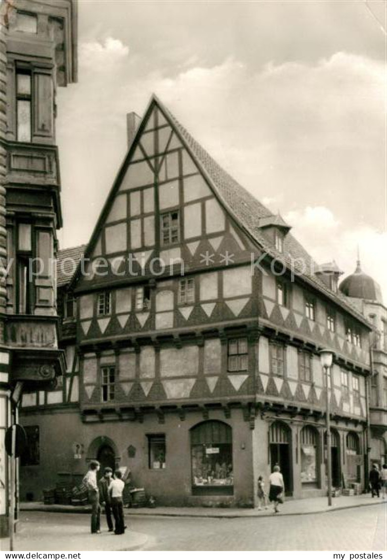 Haldensleben Kuehnsches Haus Fachwerkhaus Altstadt