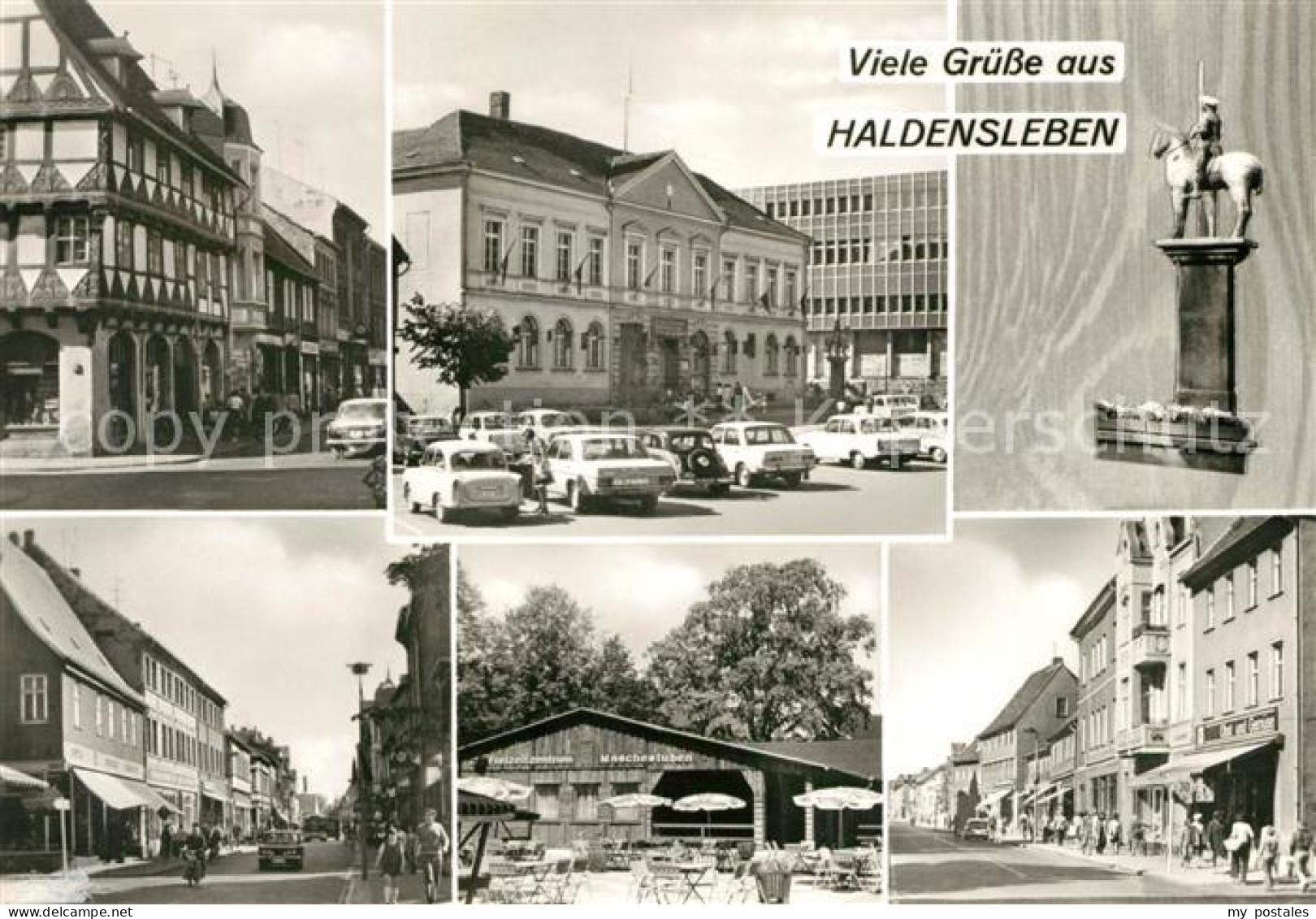 Haldensleben Orts und Teilansichten Rathaus
