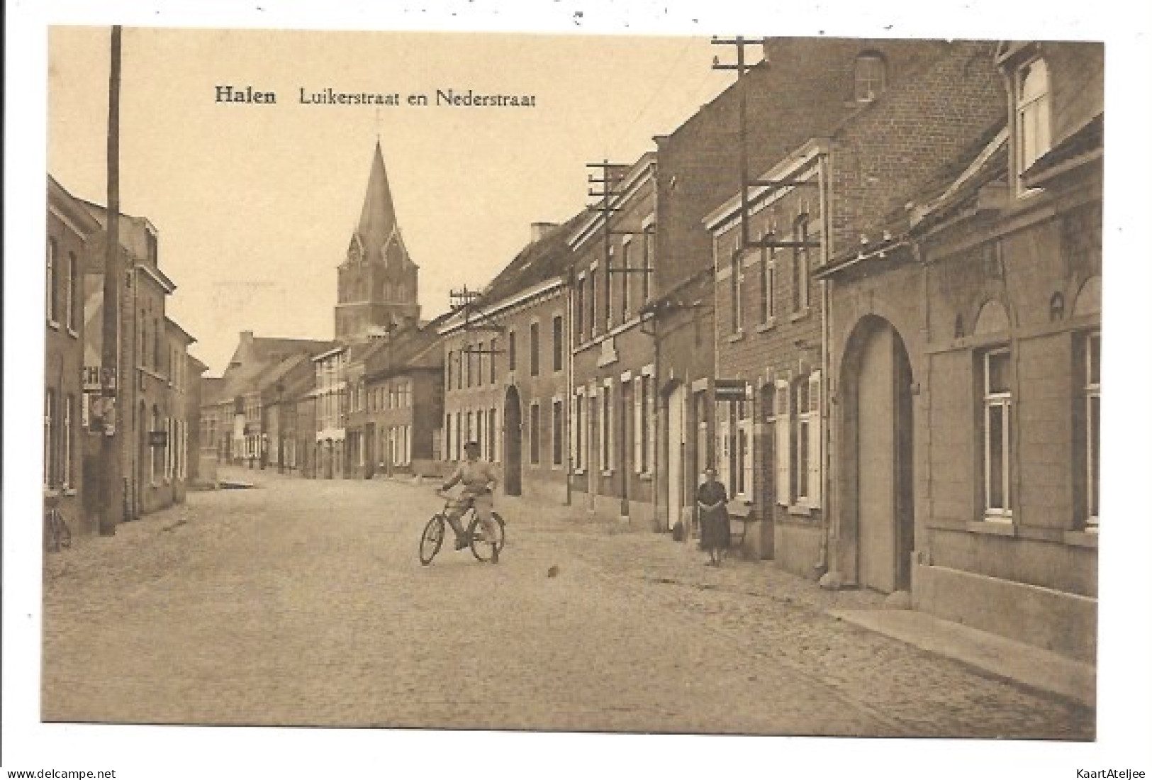 Halen - Luikerstraat en Nederstraat.