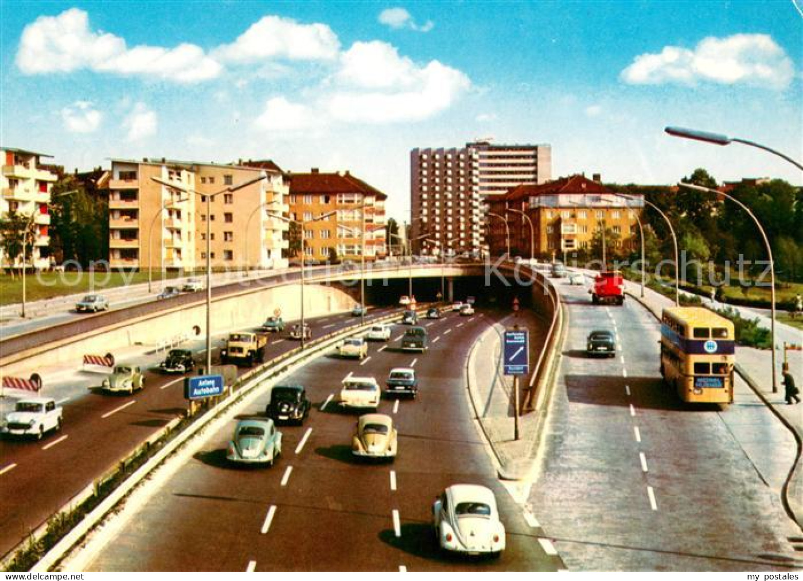 Halensee Grunewald CHARLOTTENBURG-WILMERSDORF BERLIN Stadtautobahn