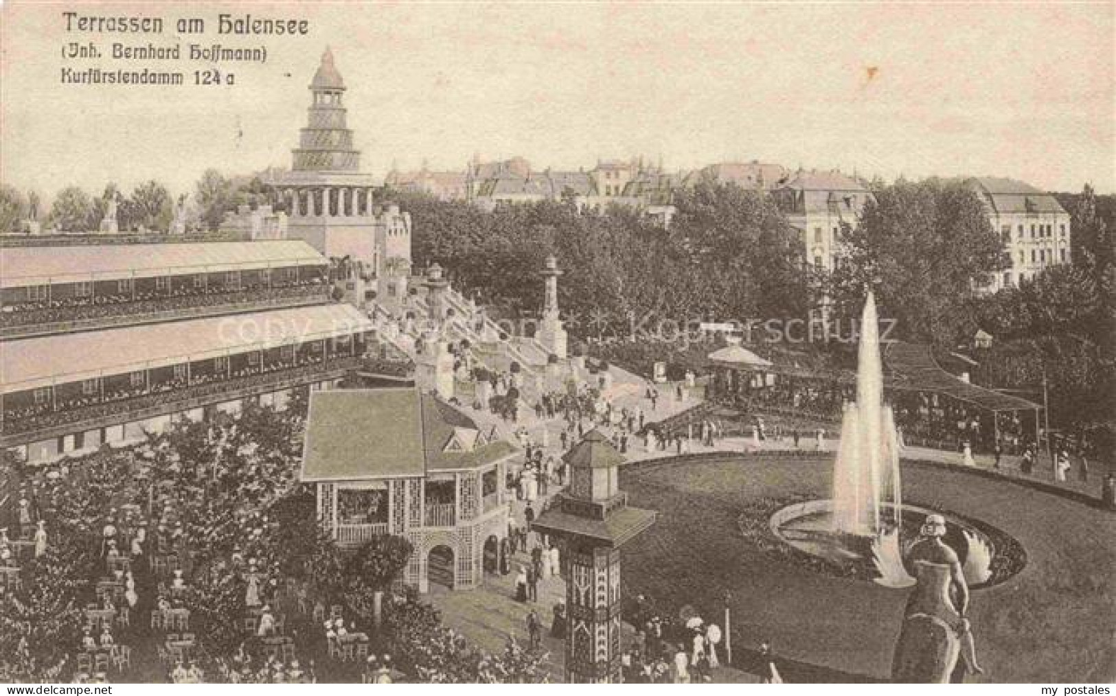 Halensee Grunewald CHARLOTTENBURG-WILMERSDORF BERLIN Terrassen am Halensee Vergn