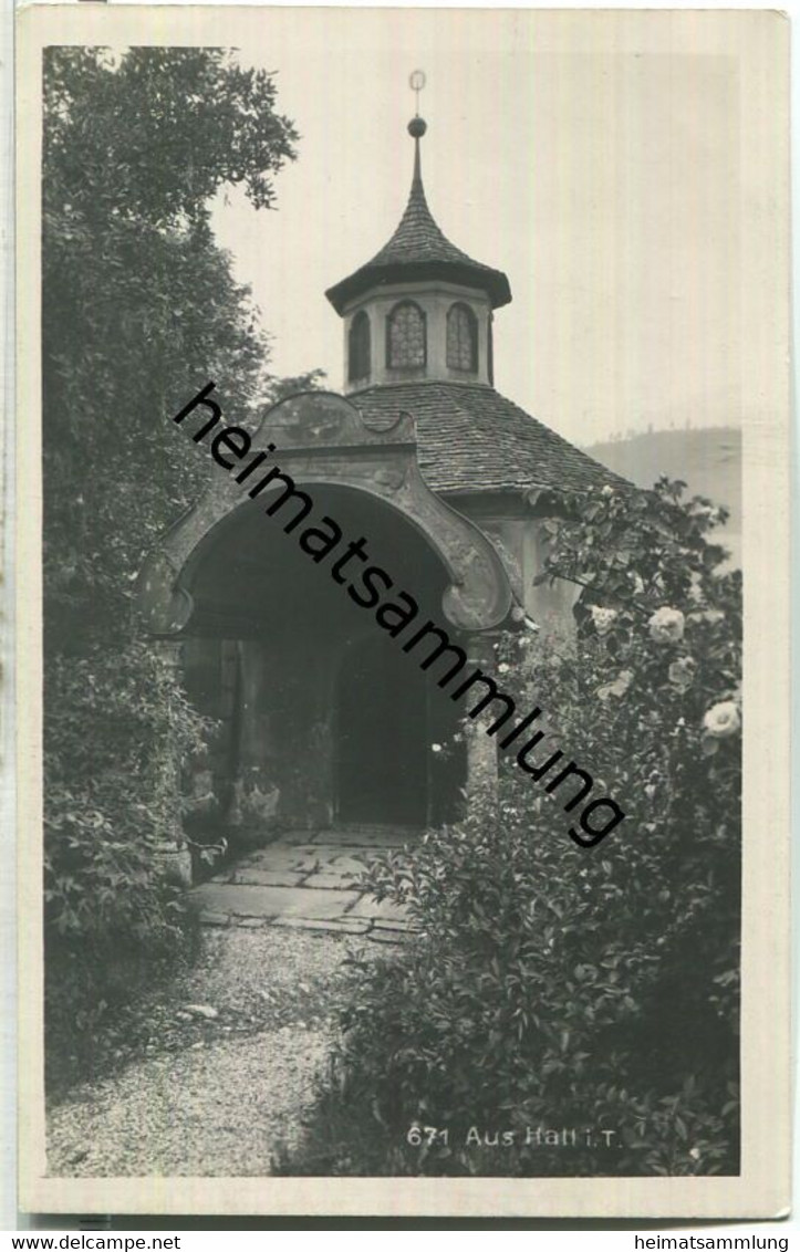 Hall in Tirol - Foto-Ansichtskarte 20er Jahre - Verlag A. Stockhammer Hall 1925