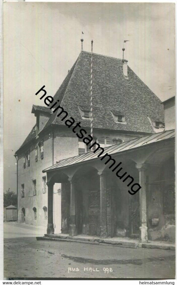 Hall in Tirol - Rathaus - Foto-Ansichtskarte - Verlag A. Stockhammer Hall 1911