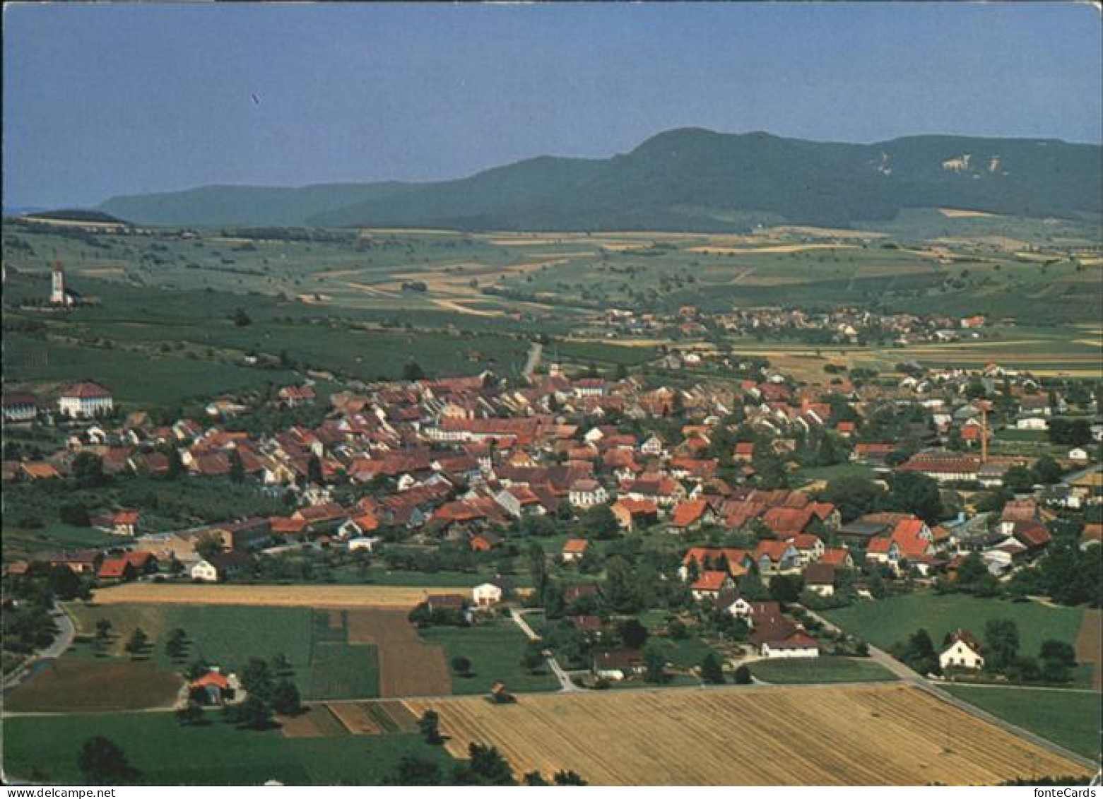 Hallau Fliegeraufnahme