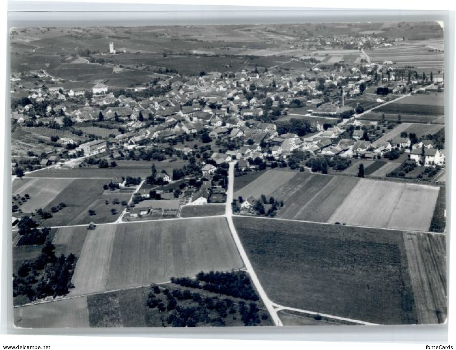 Hallau Fliegeraufnahme