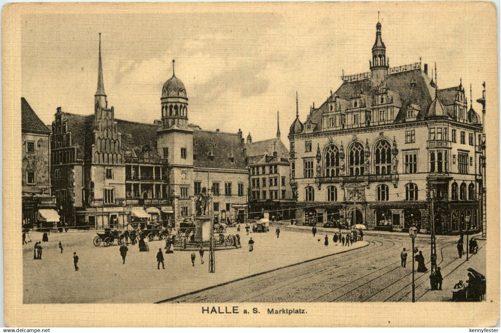 Halle - Marktplatz