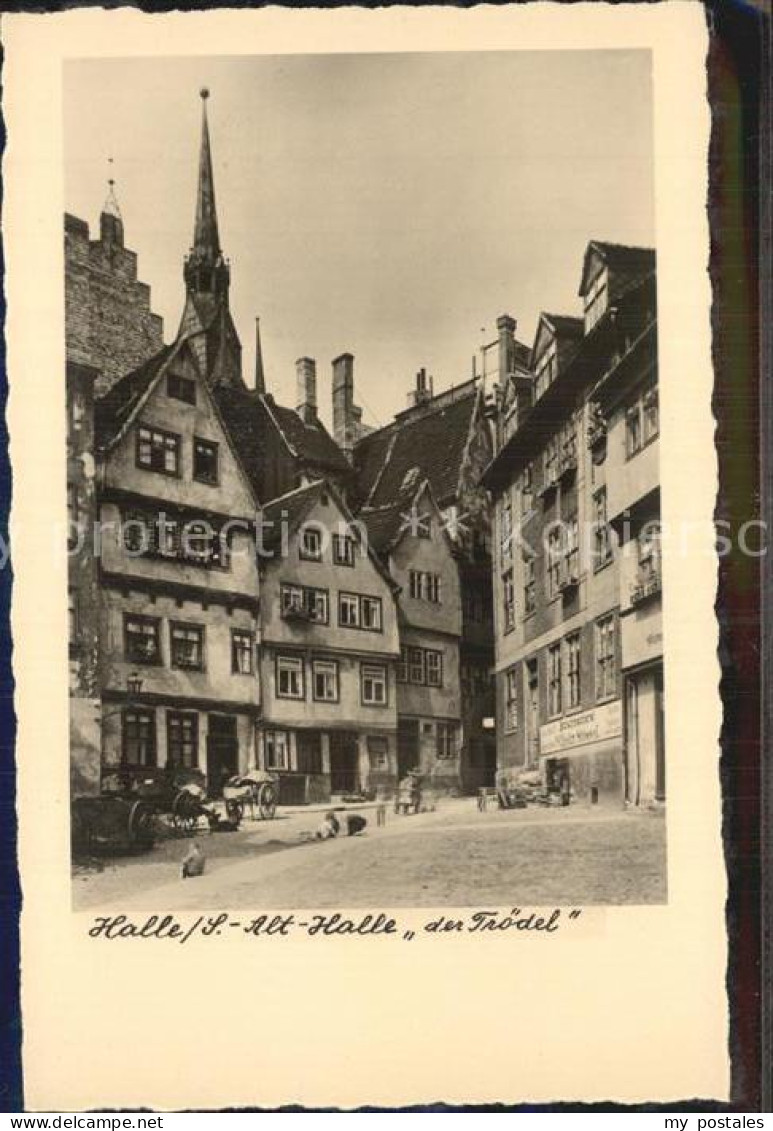 Halle Saale Alt Halle der Troedel