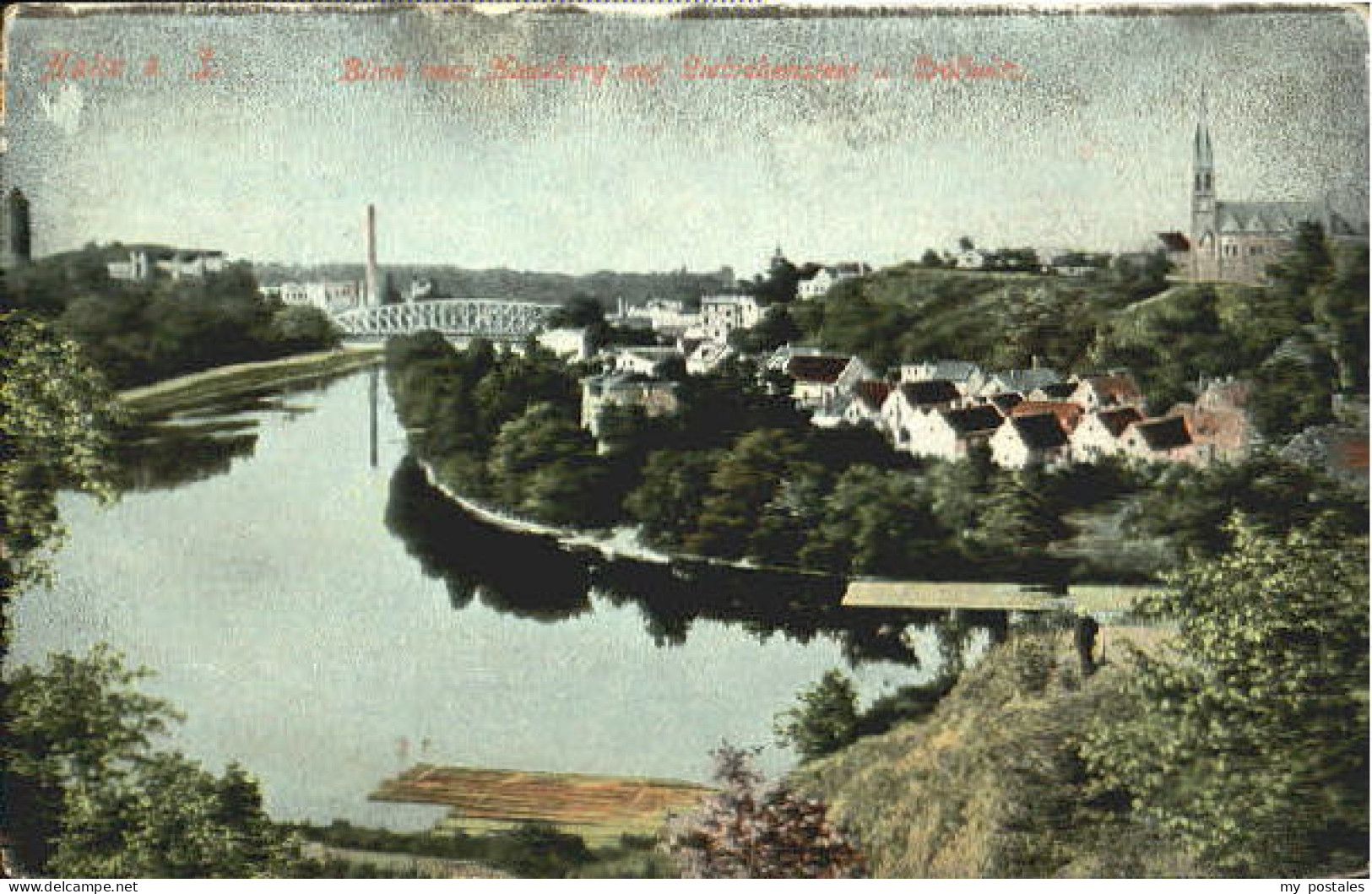 Halle Saale Halle  x 1907