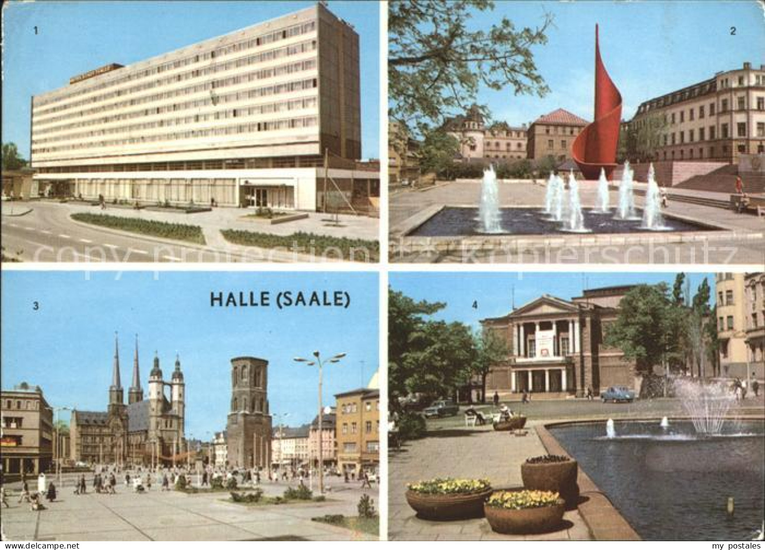 Halle Saale Interhotel Stadt Halle
