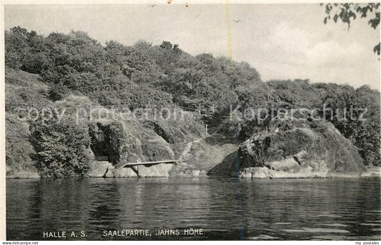 Halle Saale Jahns Hoehle an der Saale