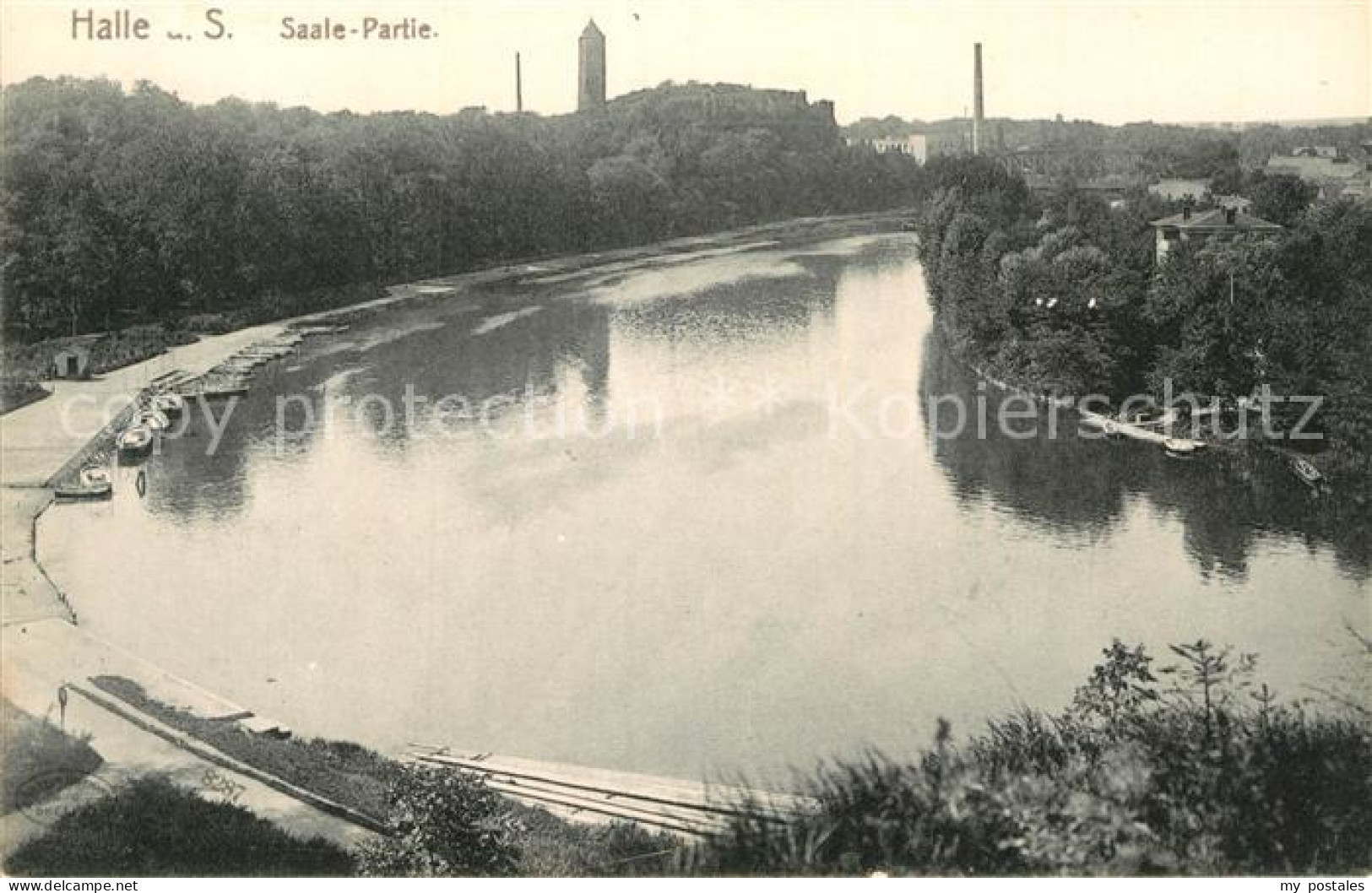 Halle Saale Saale Partie