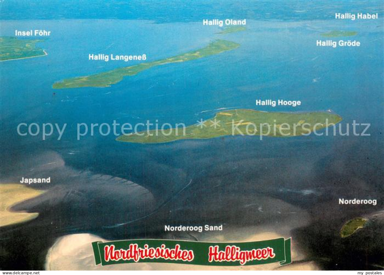 Halligen Nordsee Halligen im Nordfriesischen Halligmeer Fliegeraufnahme