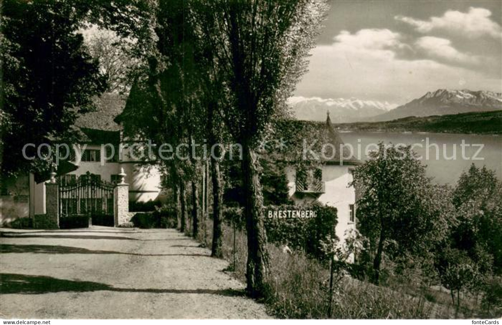 Hallwilersee Schloss Brestenberg Kurhaus und Heilbad
