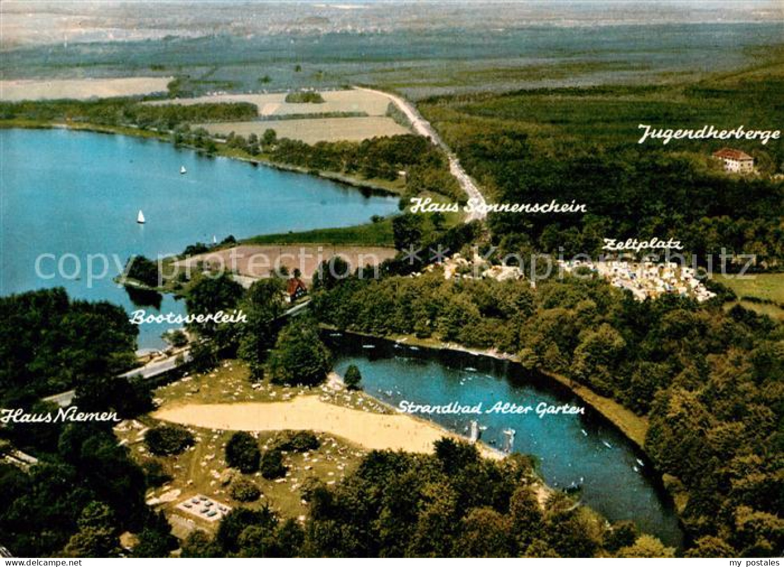 Haltern See Fliegeraufnahme