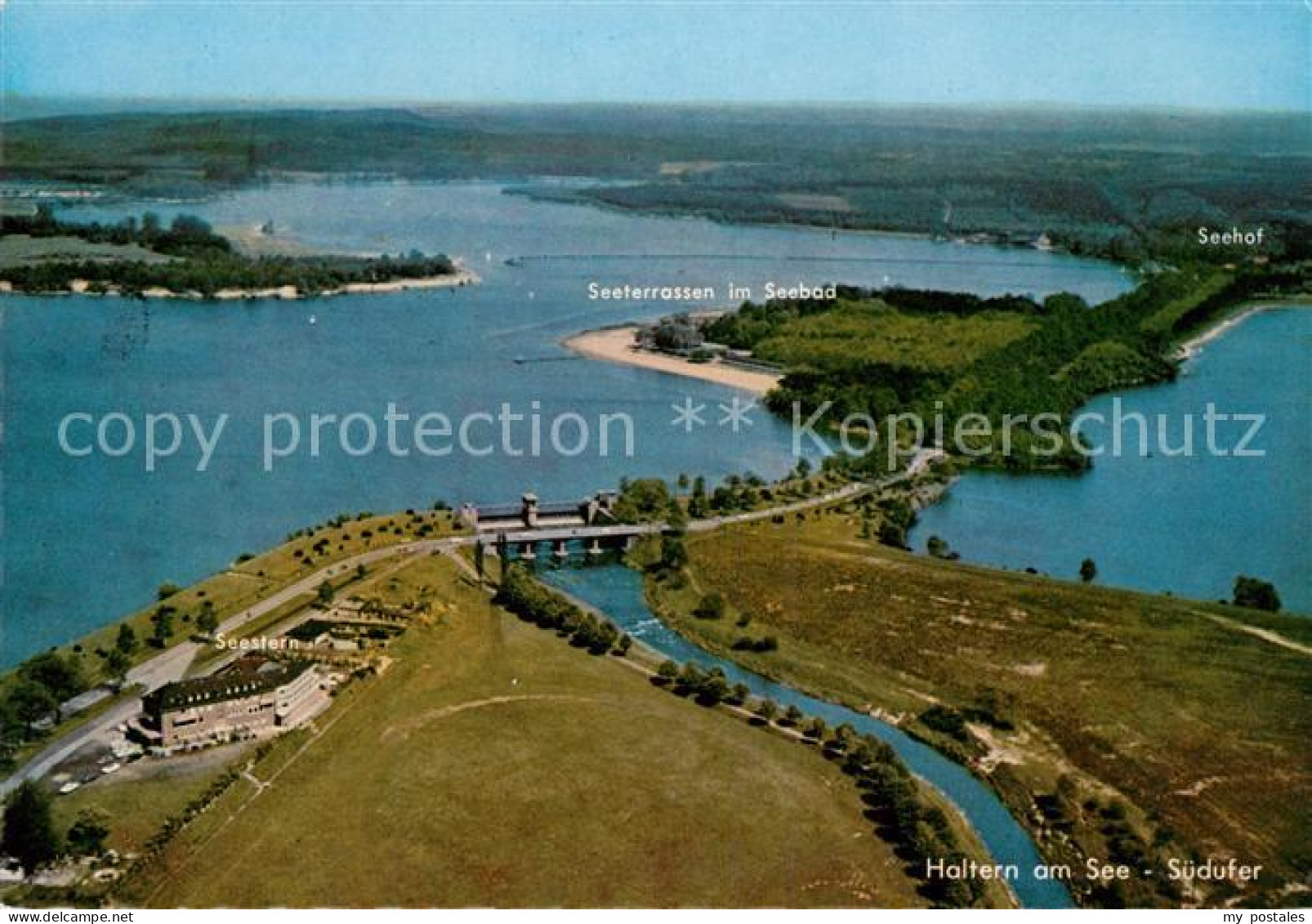 Haltern See Fliegeraufnahme Hotel Seehof