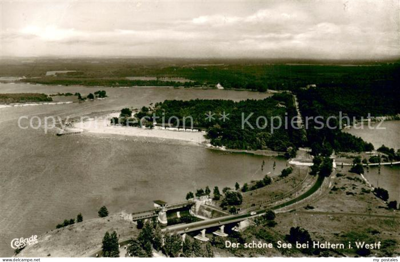 Haltern See Fliegeraufnahme See
