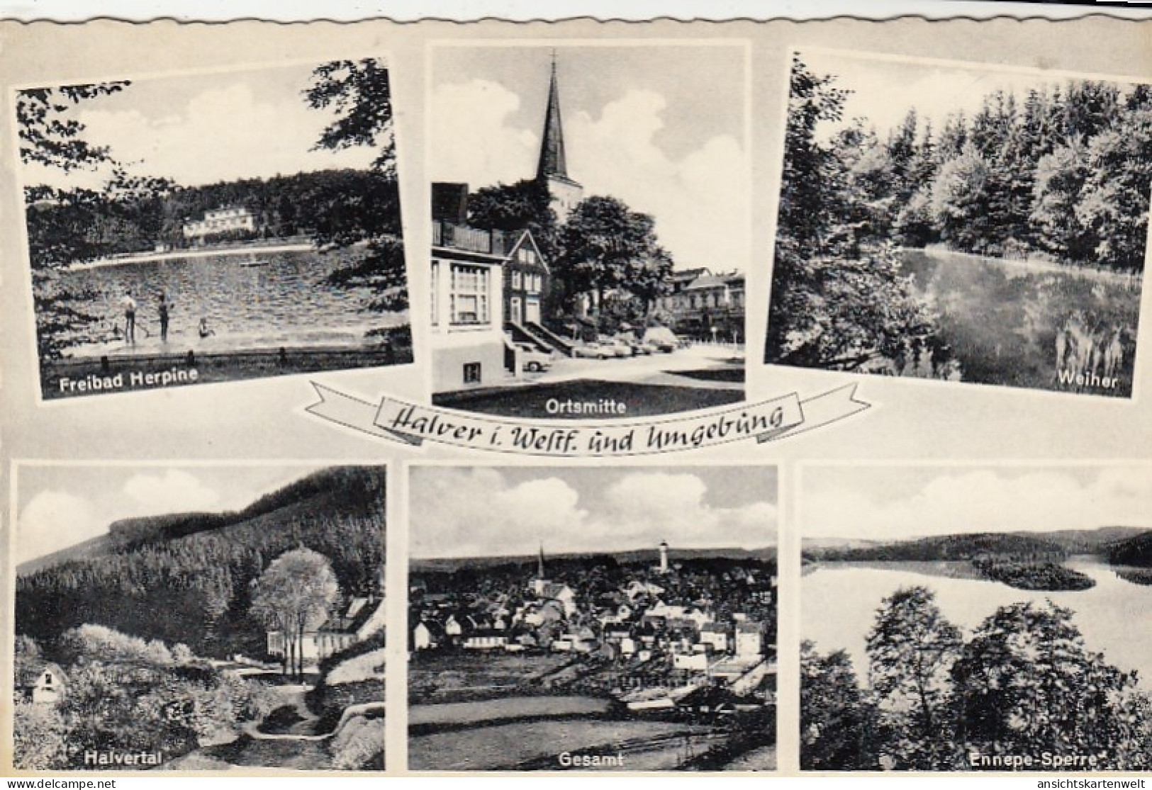 Halver i.Westf., Mehrbildkarte gl1964 #G5095