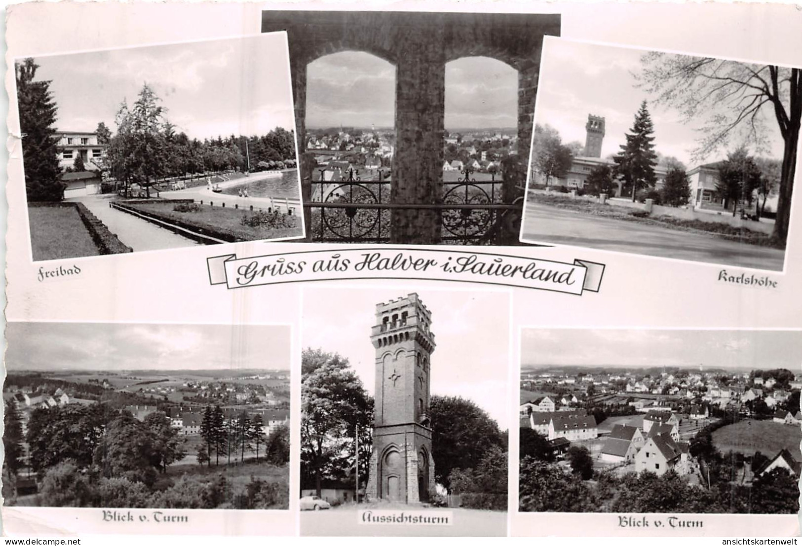 Halver in Westfalen 6 Ansichten gl1959 #159.543