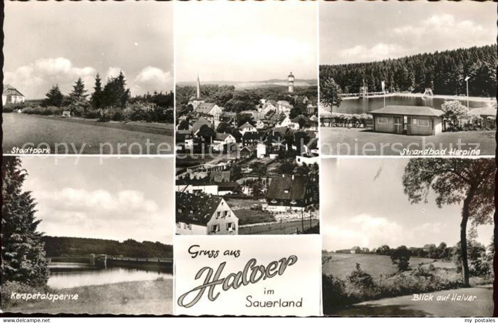 Halver Stadtpark Kerspetalsperre Strandbad Herpine