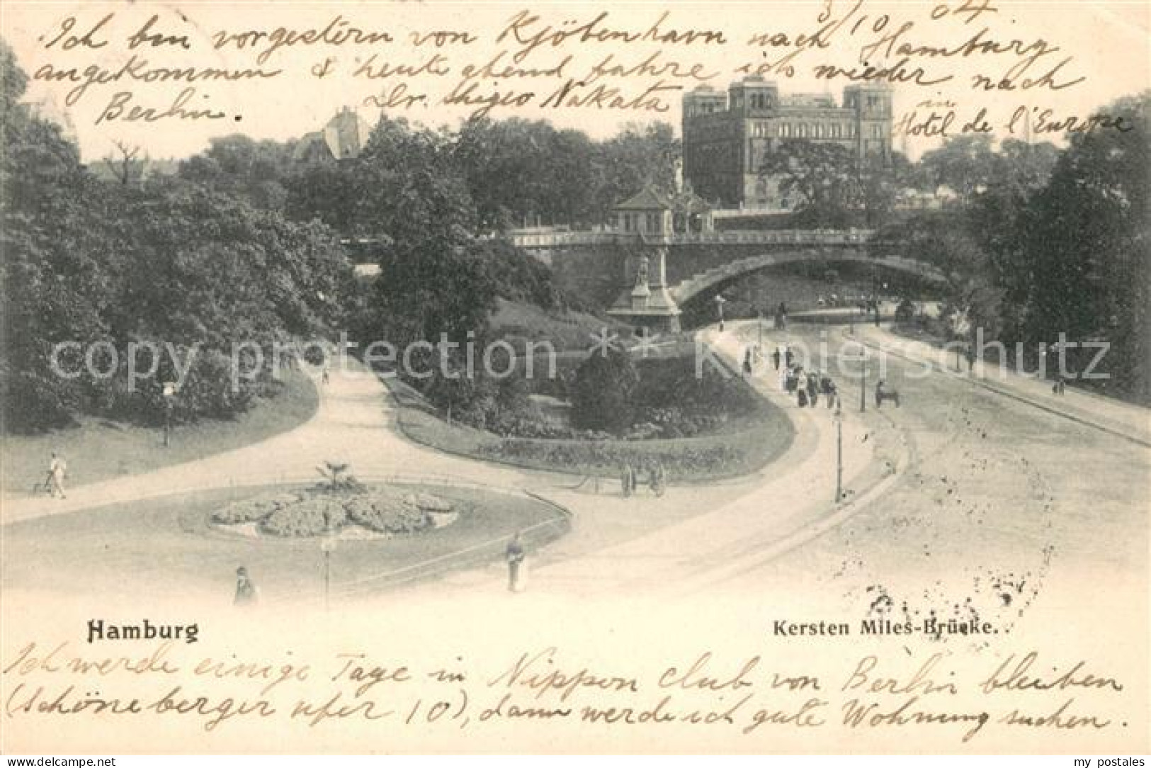 HAMBURG  CITY Kersten Miles Bruecke