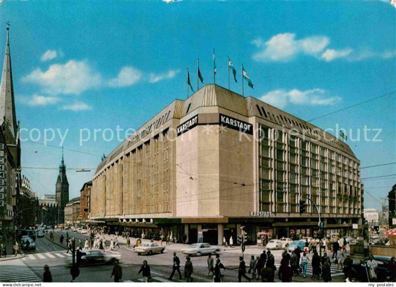 HAMBURG  CITY Moenckebergstrasse Karstadt Haus