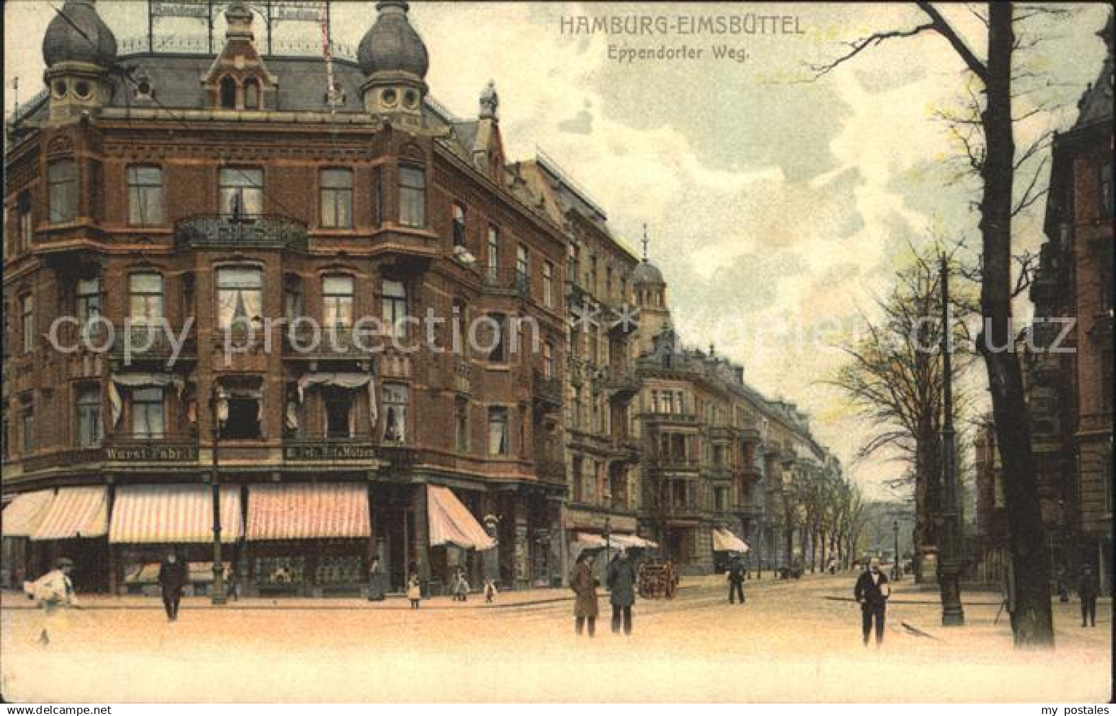Hamburg Eimsbuettel Eppendorfer Weg