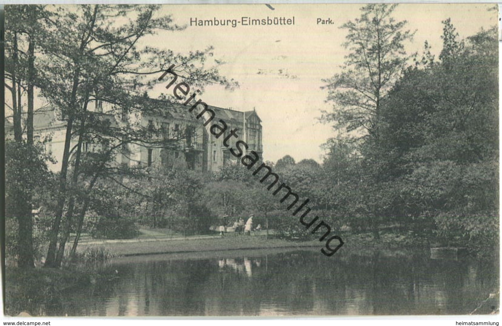 Hamburg-Eimsbüttel - Eimsbütteler Park - Verlag A. Büttner Hamburg