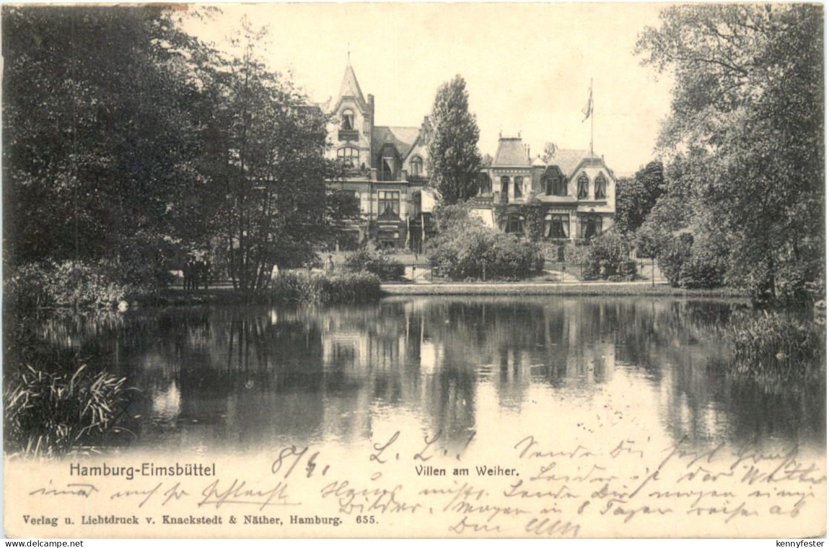Hamburg - Eimsbüttel - Villen am Weiher