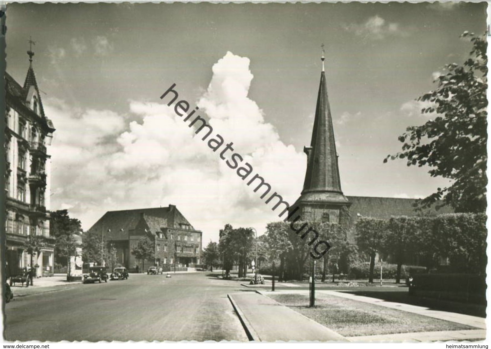 Hamburg-Eppendorf - St. Johanniskirche - Foto-Ansichtskarte