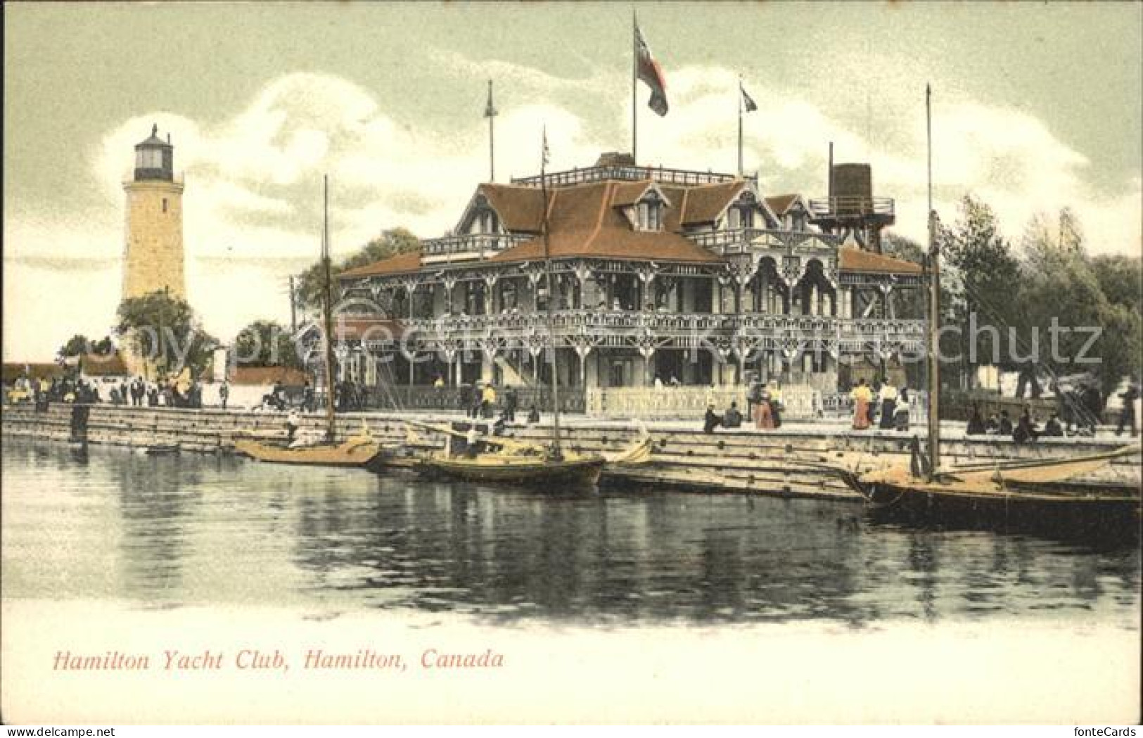 Hamilton Ontario Hamilton Yacht Club Lighthouse