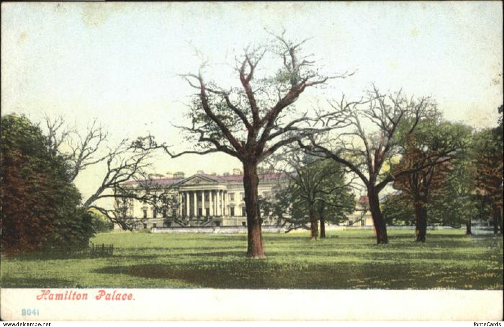 Hamilton Palace Glasgow Scotland UK Hamilton Palace