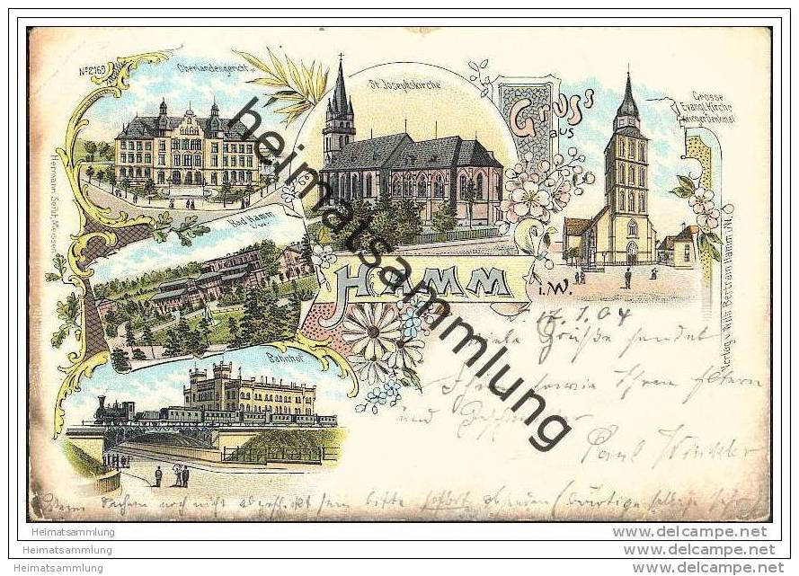 Hamm - Bahnhof - Oberlandesgericht