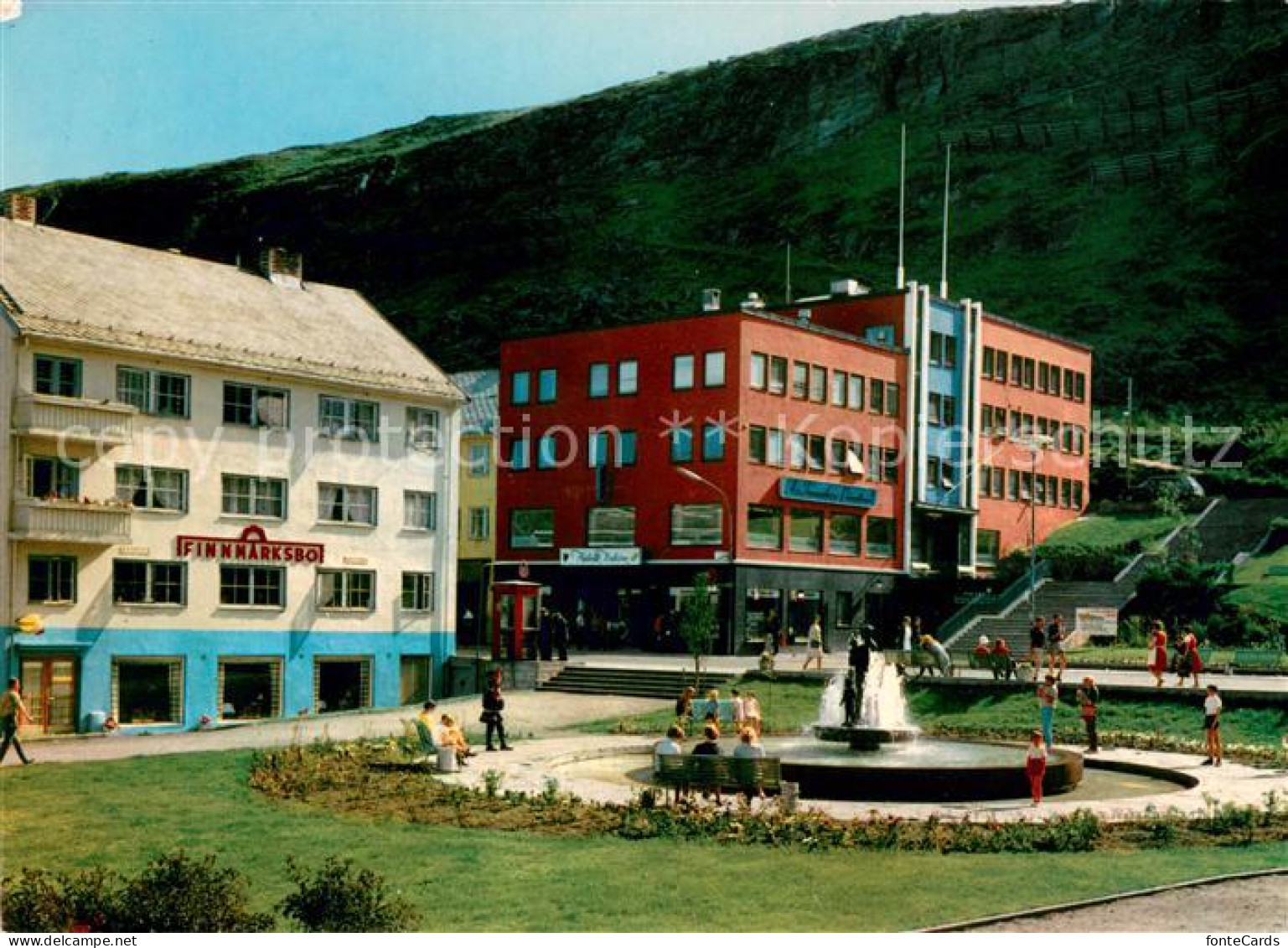 Hammerfest Radhusplass statuen
