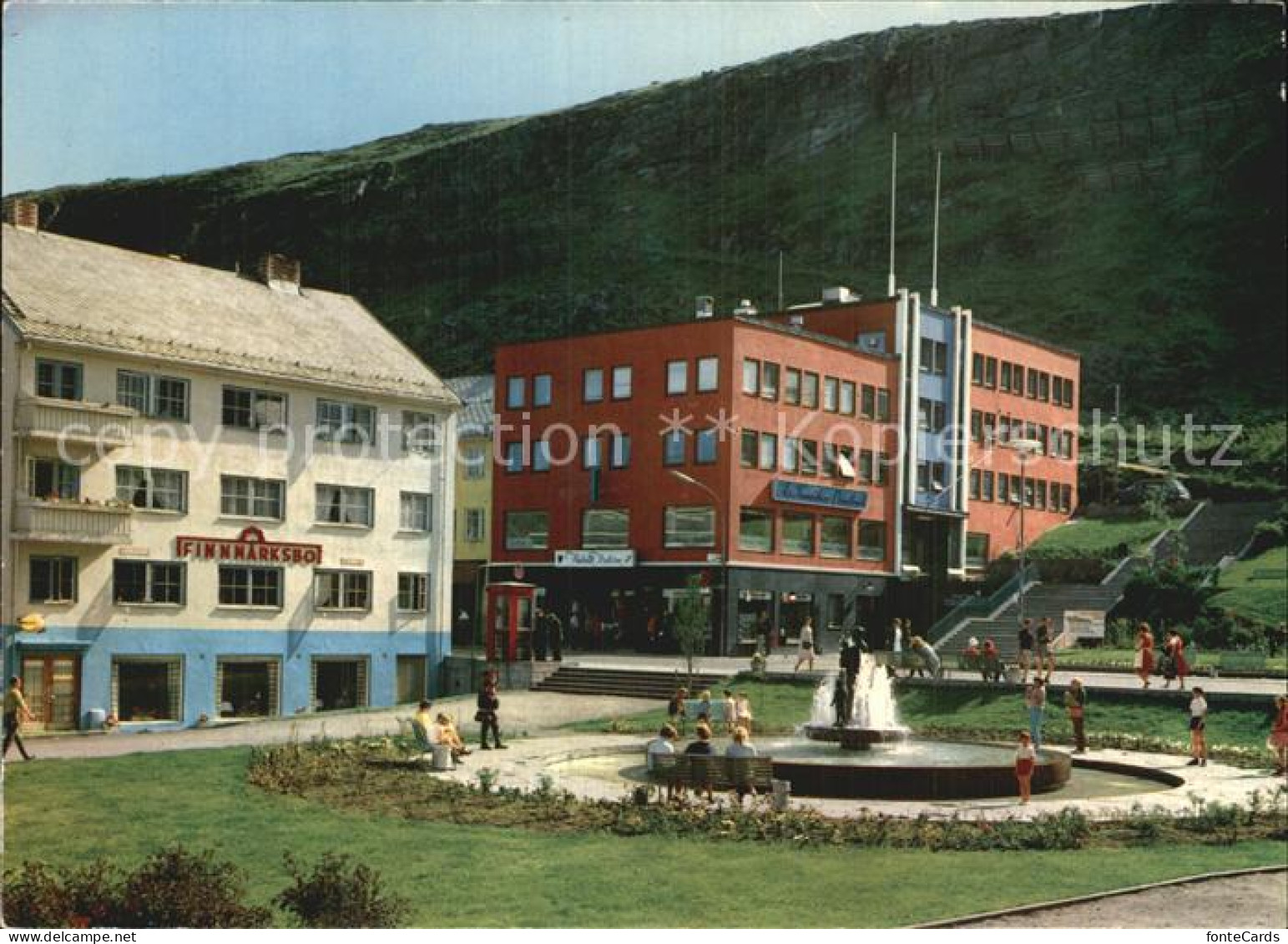 Hammerfest Radhusplass statuen