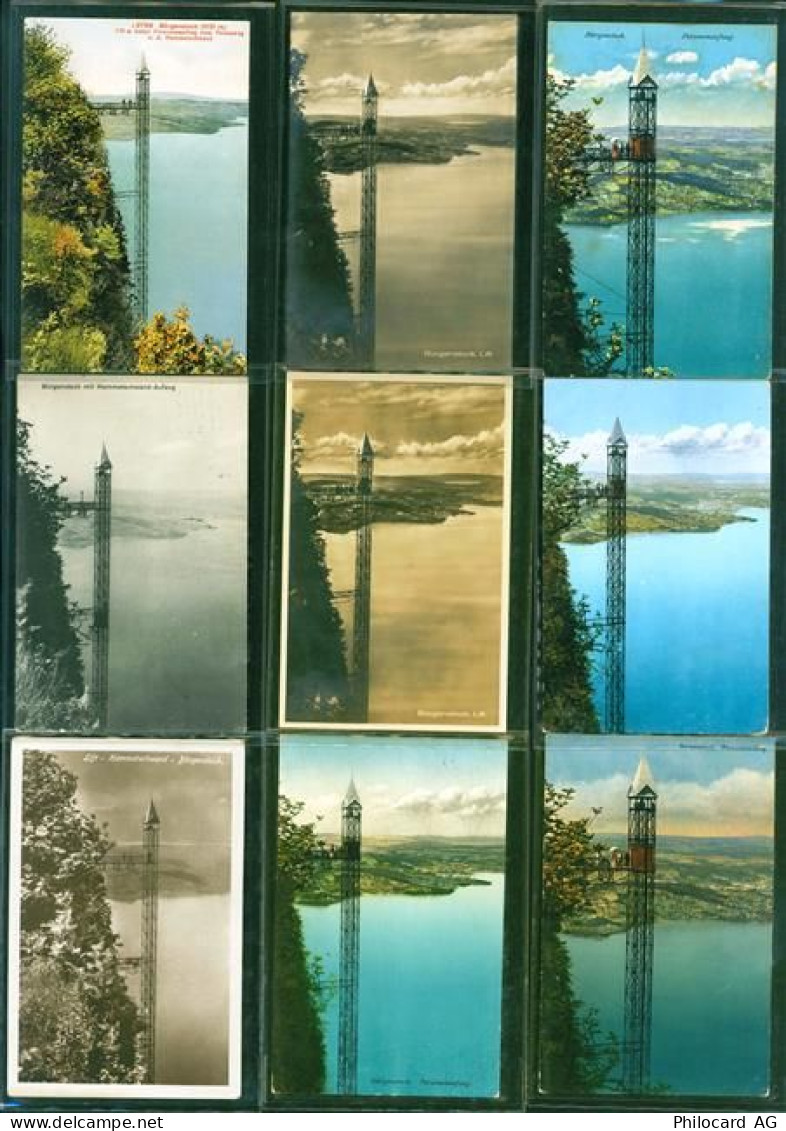 Hammetschwand Hammetschwand Lift, Bürgenstock Lot mit 11 AK, ca. 1908-19... - 40166255