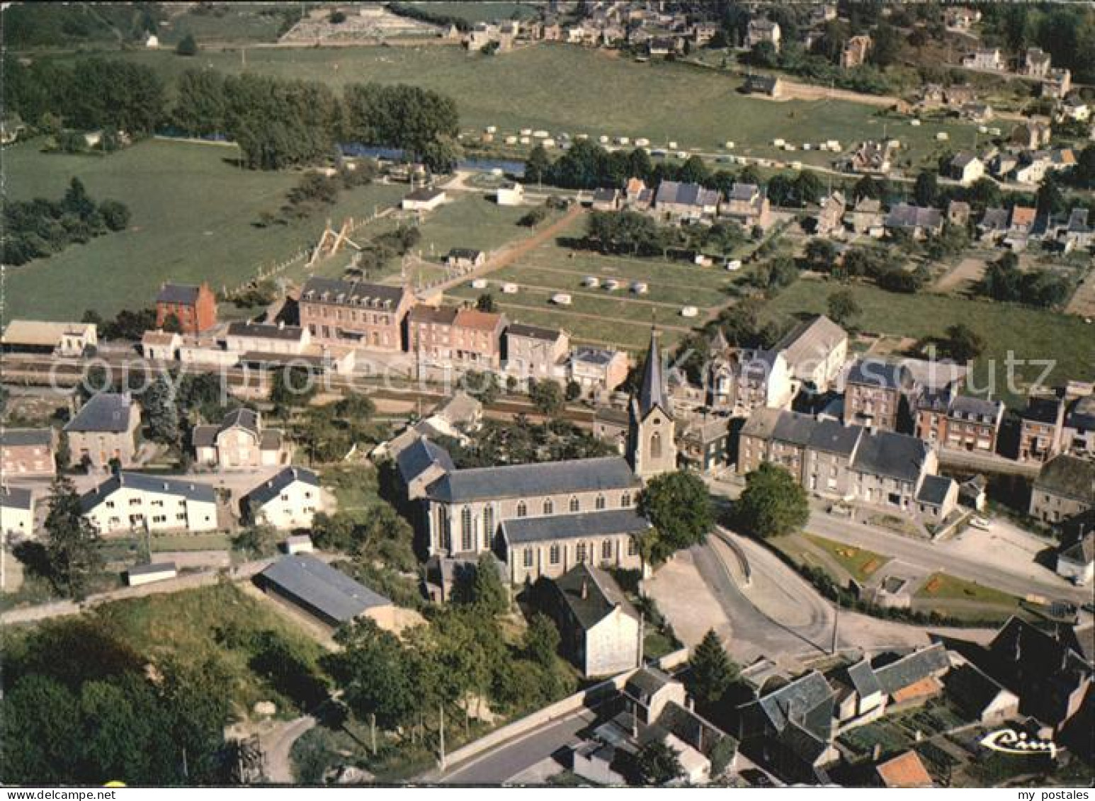 Hamoir Fliegeraufnahme