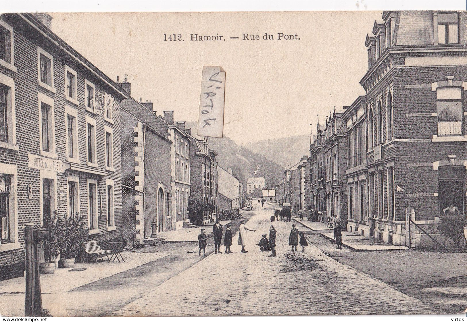 Hamoir :  rue du pont     1909