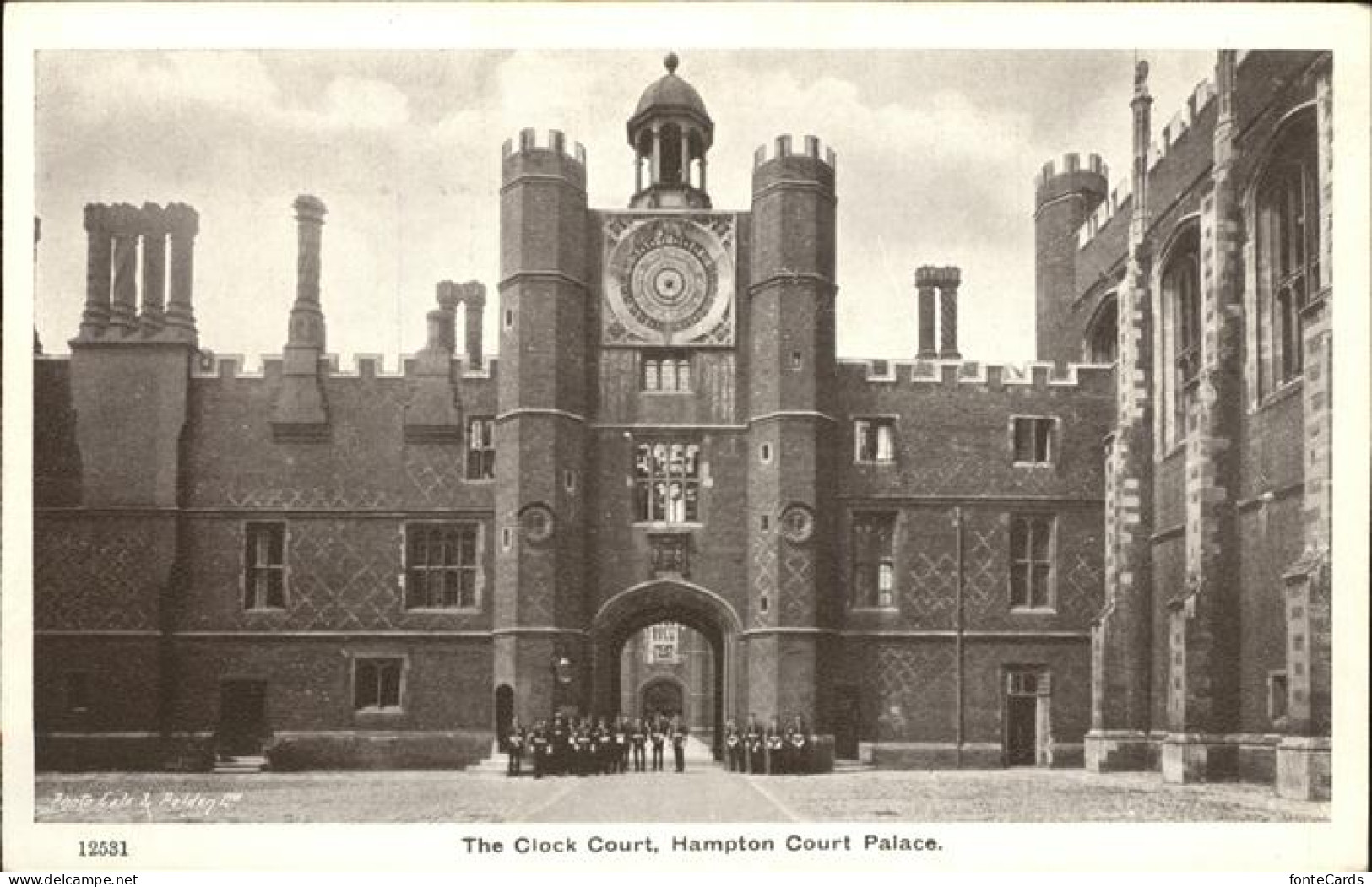 Hampton Court Palace Clock Court