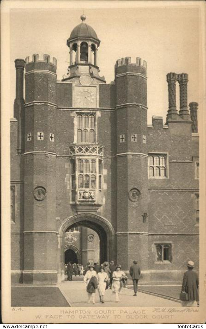 Hampton Court Palace Clock Court