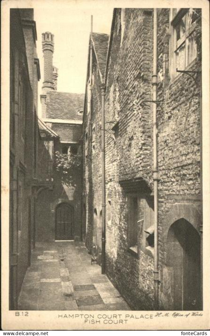 Hampton Court Palace Fish Court