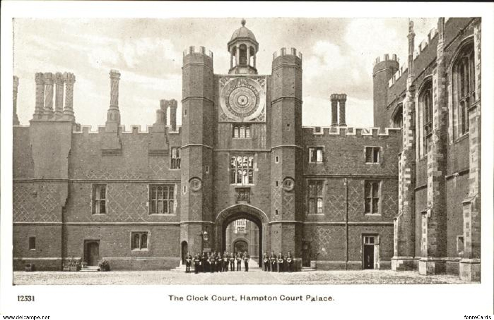 Hampton Court Palace the Clock Court