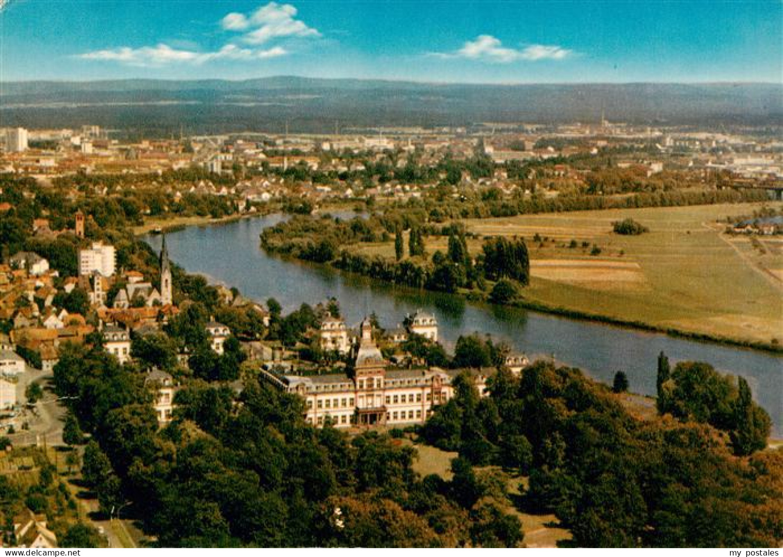 Hanau Main Fliegeraufnahme